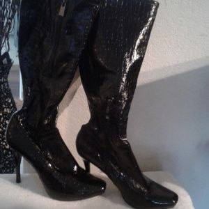 Guess stilettos knee high boots